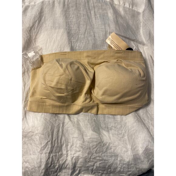 NWT Truekind® Convertible Strapless Bandeau by Shapermint Women's 2XL Chai - Picture 1 of 6
